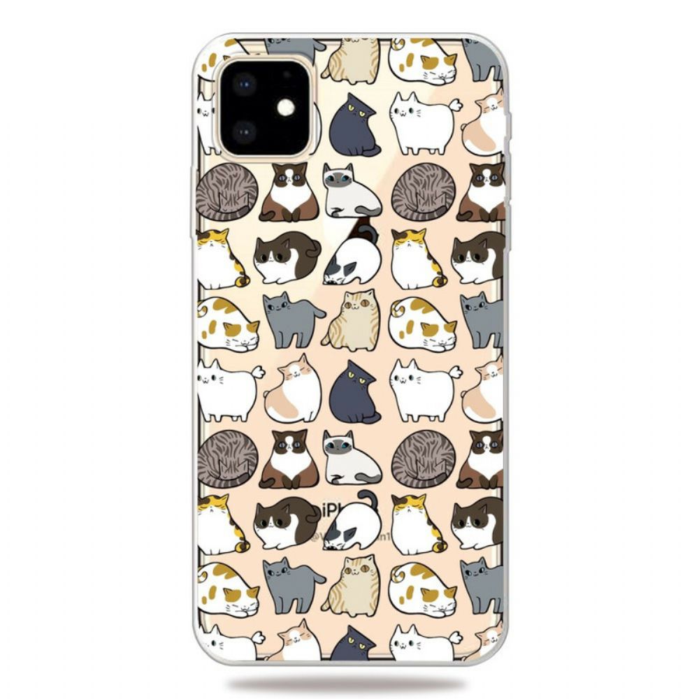 Hoesje voor iPhone 11 Top Katten