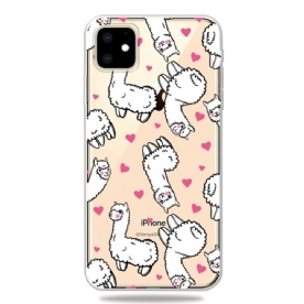 Hoesje voor iPhone 11 Top Lama's