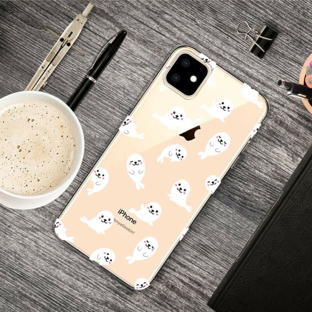 Hoesje voor iPhone 11 Top Zeeleeuwen