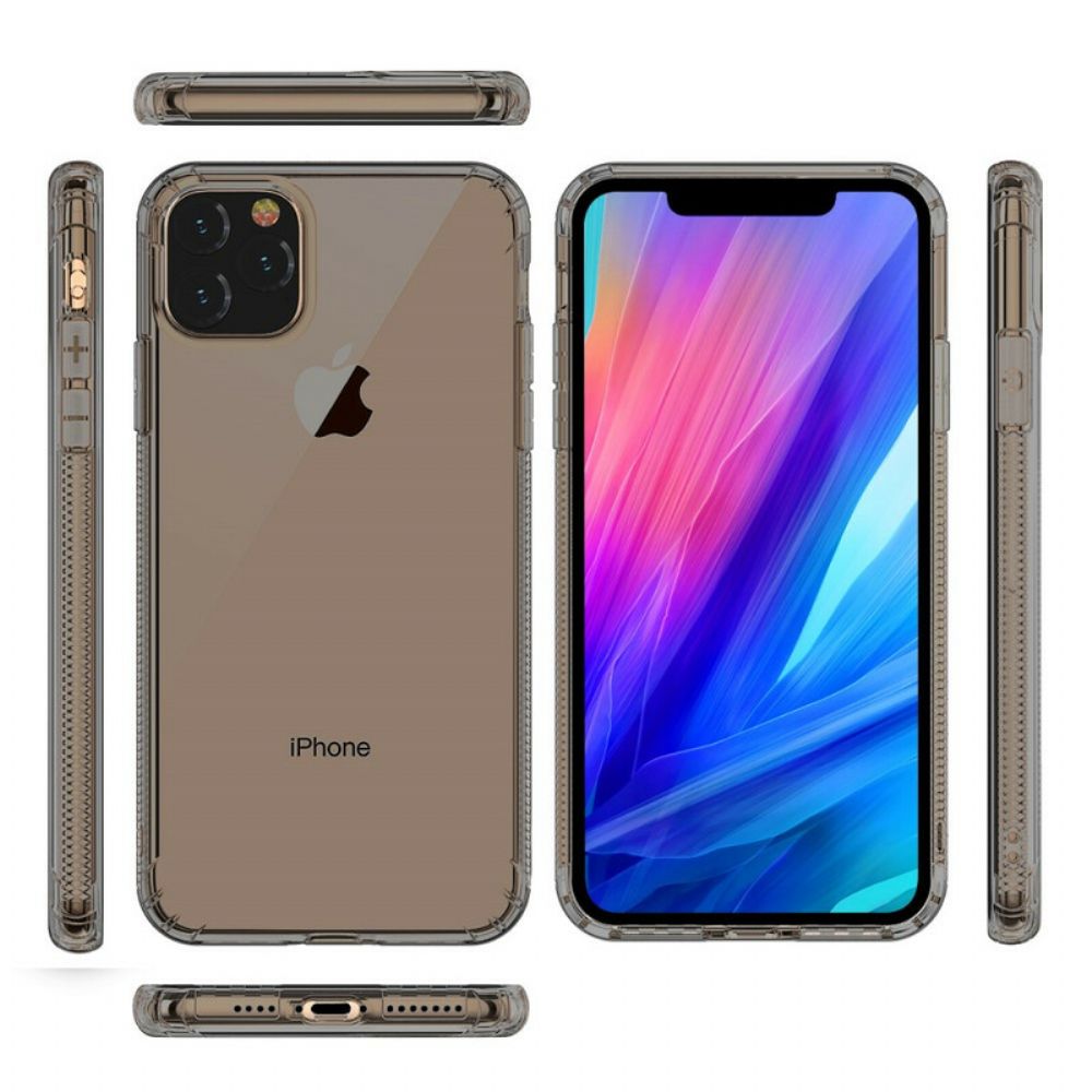 Hoesje voor iPhone 11 Transparante Leeu Beschermende Kussens