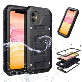 Hoesje voor iPhone 11 Waterdicht Gehard Glas En Metaal