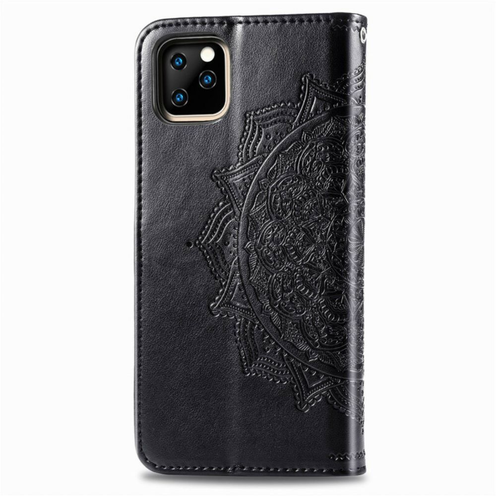 Leren Hoesje voor iPhone 11 Mandala Van Middelbare Leeftijd