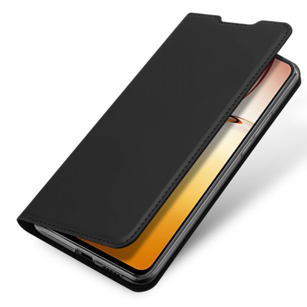 Bescherming Hoesje voor Vivo V23 5G Folio-hoesje Skin-pro Series Dux Ducis