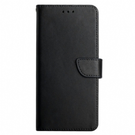 Flip Case voor Samsung Galaxy S22 Ultra 5G Echt Nappaleer