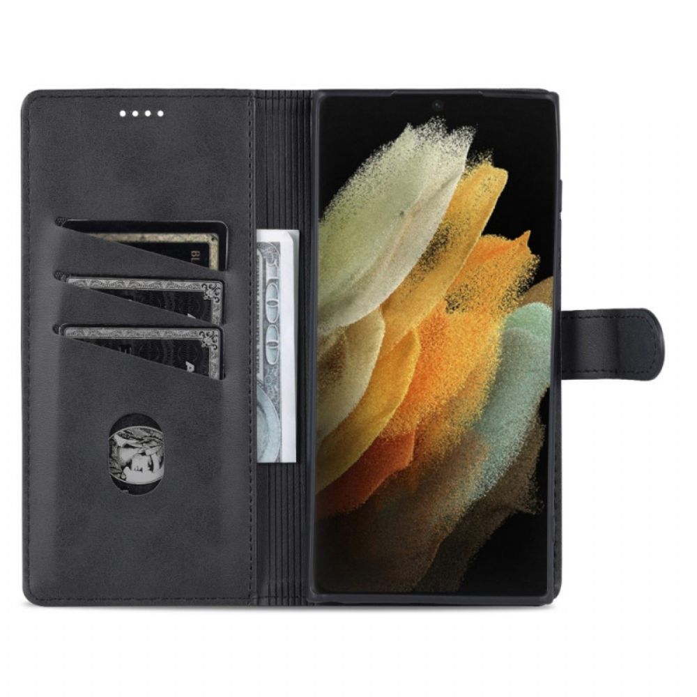 Folio-hoesje voor Samsung Galaxy S22 Ultra 5G Azns