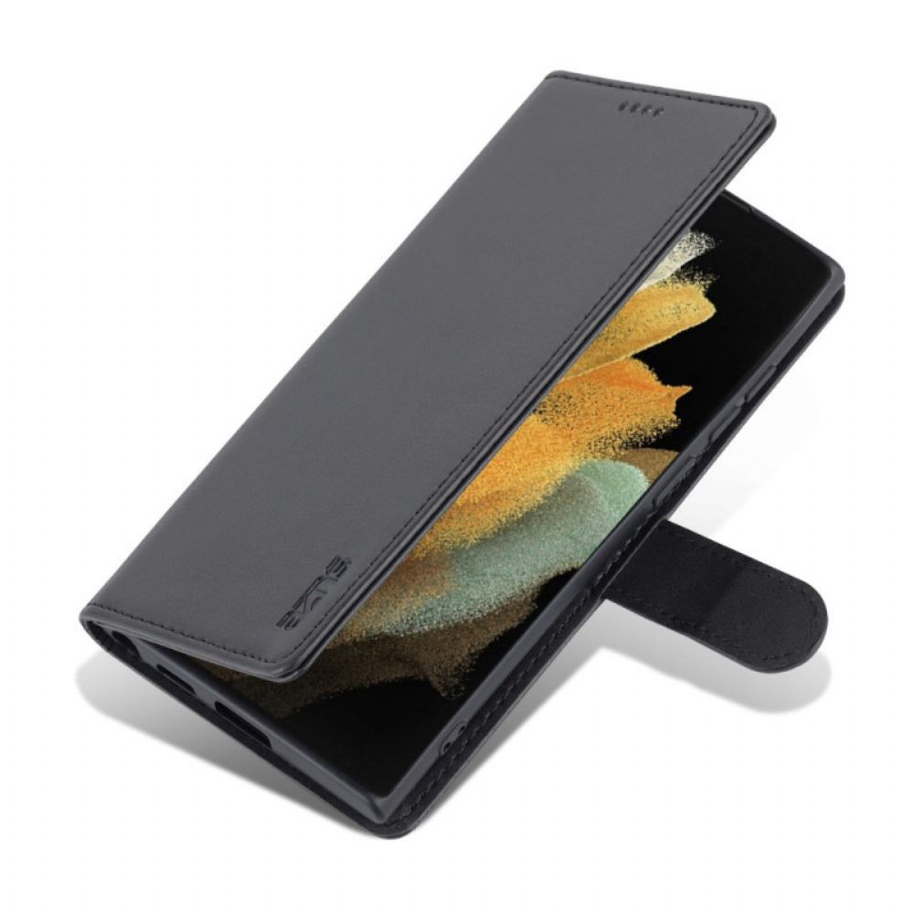 Folio-hoesje voor Samsung Galaxy S22 Ultra 5G Azns