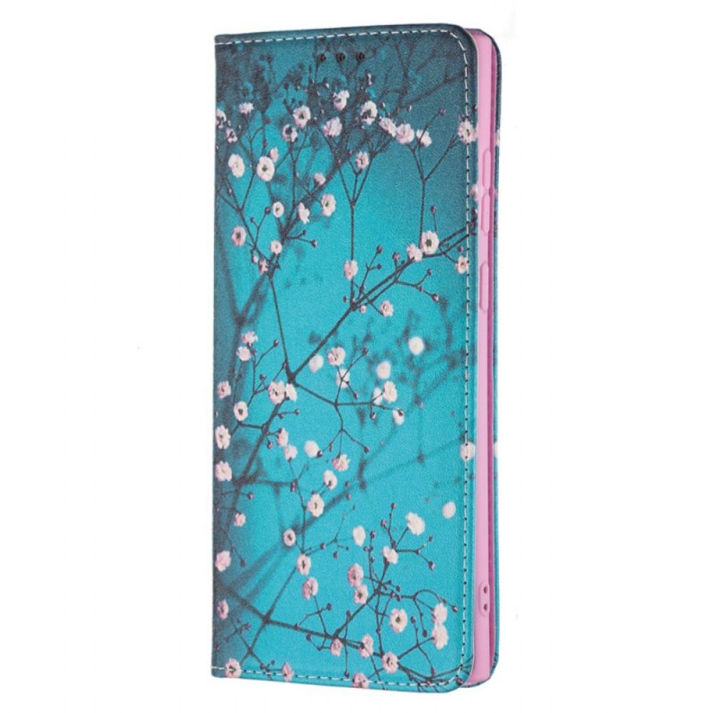 Folio-hoesje voor Samsung Galaxy S22 Ultra 5G Bloeiende Boom