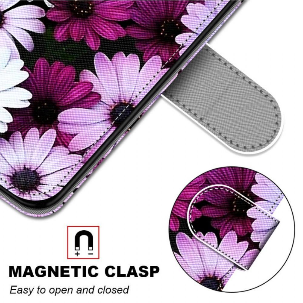 Folio-hoesje voor Samsung Galaxy S22 Ultra 5G Bloemenwonder