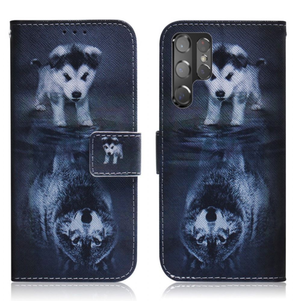 Folio-hoesje voor Samsung Galaxy S22 Ultra 5G Ernesto De Wolf