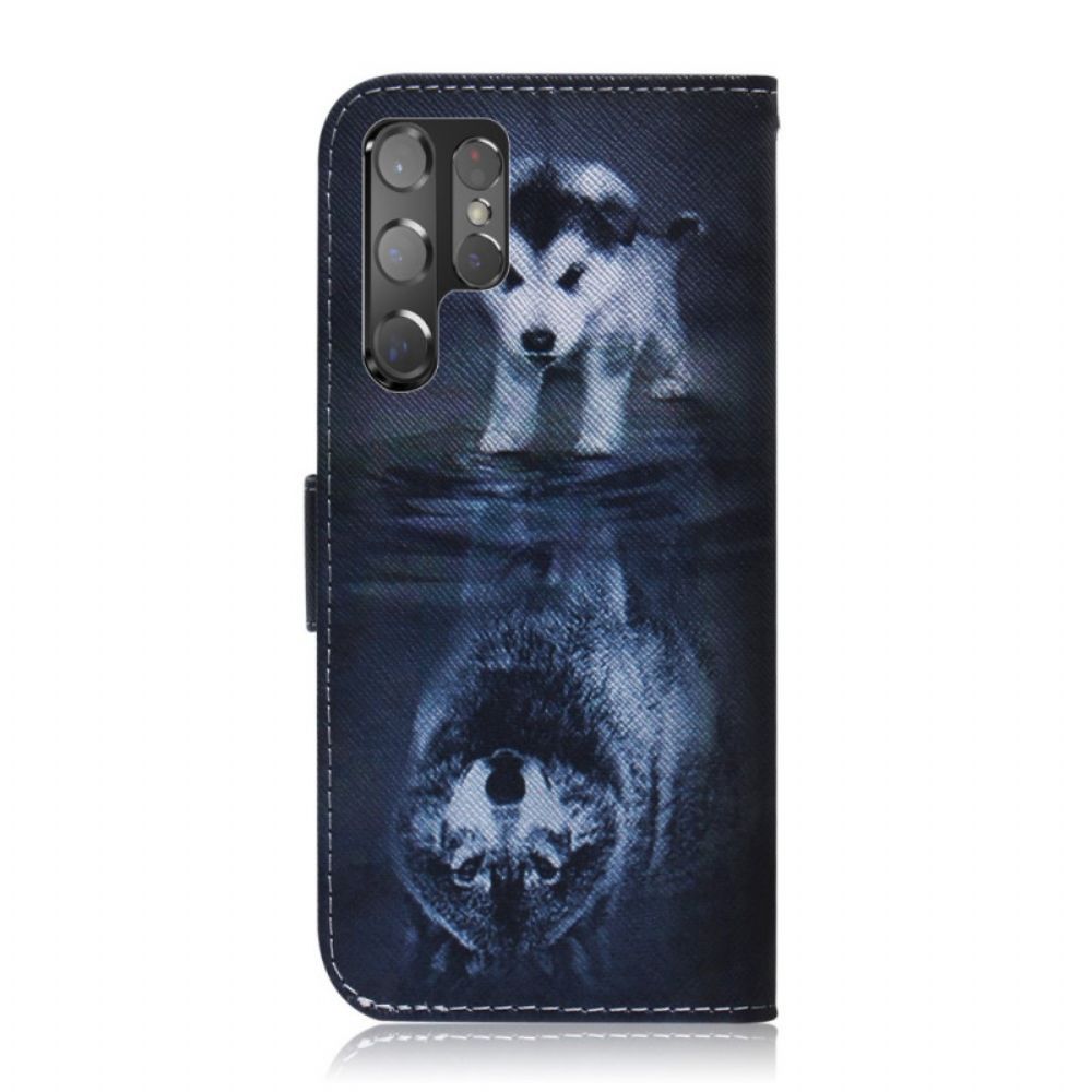 Folio-hoesje voor Samsung Galaxy S22 Ultra 5G Ernesto De Wolf