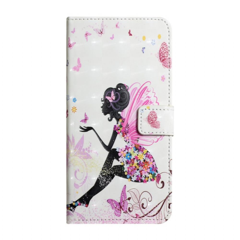 Folio-hoesje voor Samsung Galaxy S22 Ultra 5G Magische Fee