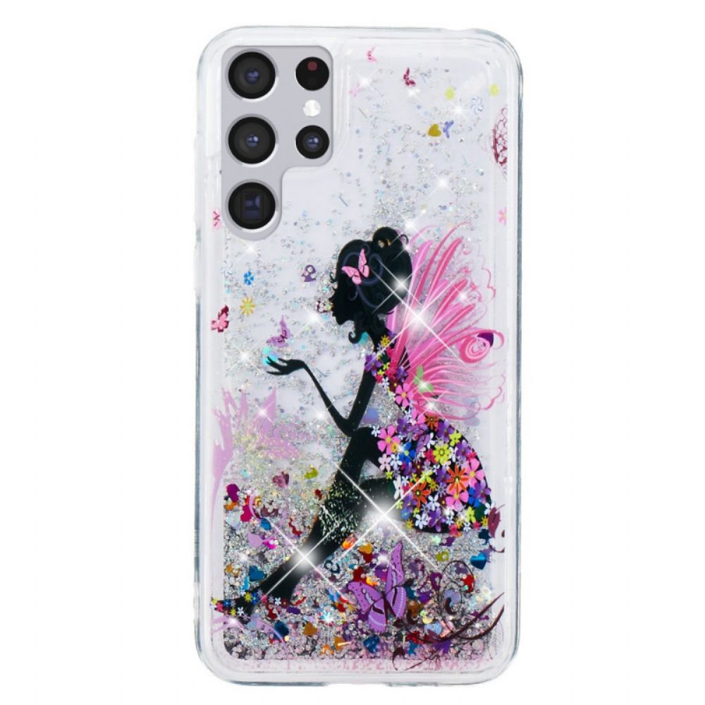 Hoesje voor Samsung Galaxy S22 Ultra 5G Fee Glitter