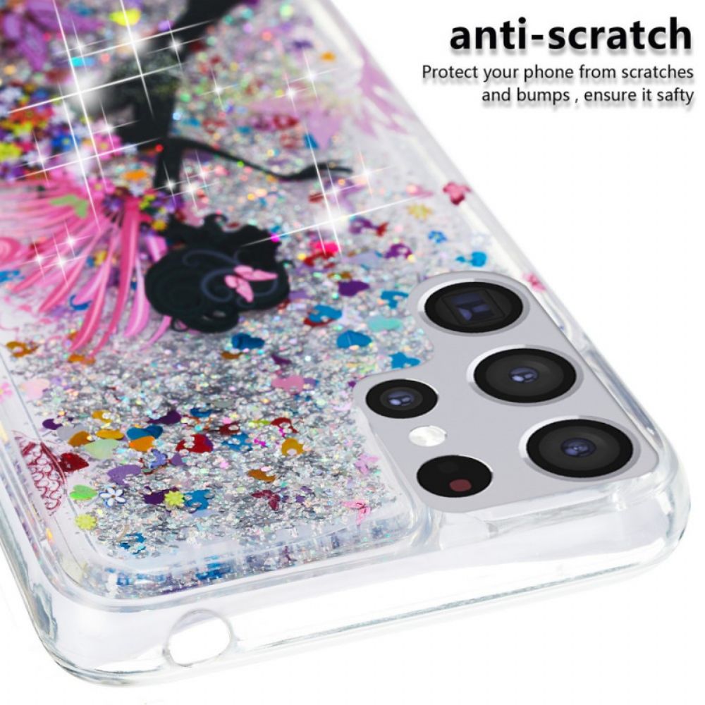 Hoesje voor Samsung Galaxy S22 Ultra 5G Fee Glitter