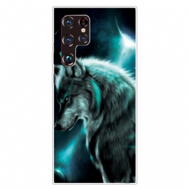 Hoesje voor Samsung Galaxy S22 Ultra 5G Kernwolf