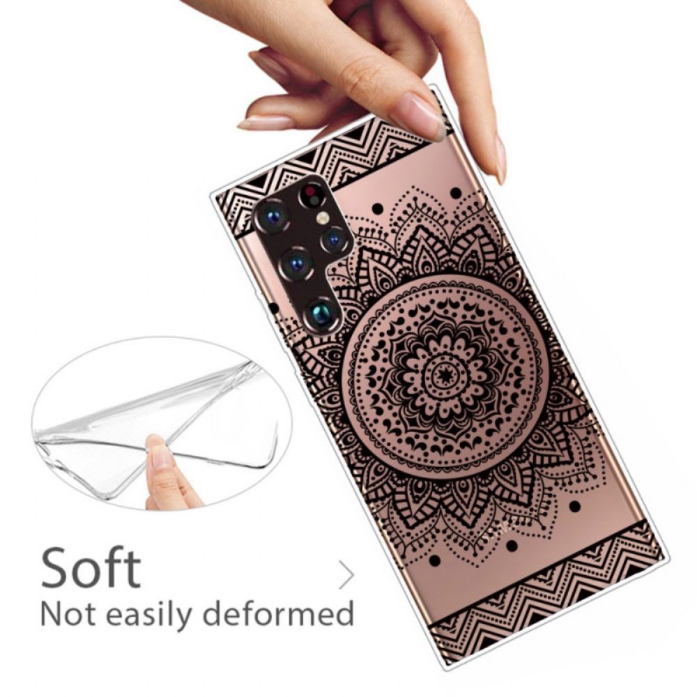 Hoesje voor Samsung Galaxy S22 Ultra 5G Mooie Mandala