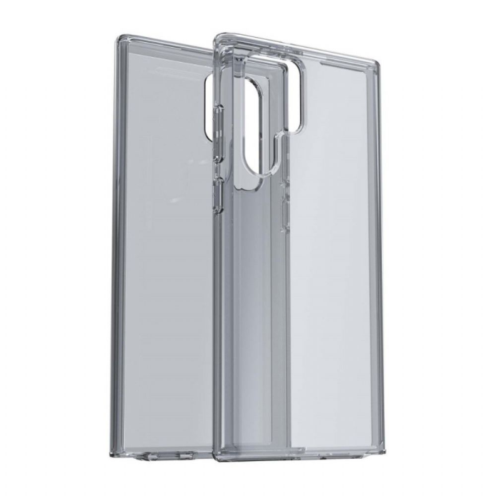 Hoesje voor Samsung Galaxy S22 Ultra 5G Transparant Hybride Gekleurd