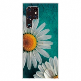 Telefoonhoesje voor Samsung Galaxy S22 Ultra 5G Daisy