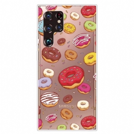 Telefoonhoesje voor Samsung Galaxy S22 Ultra 5G Hou Van Donuts