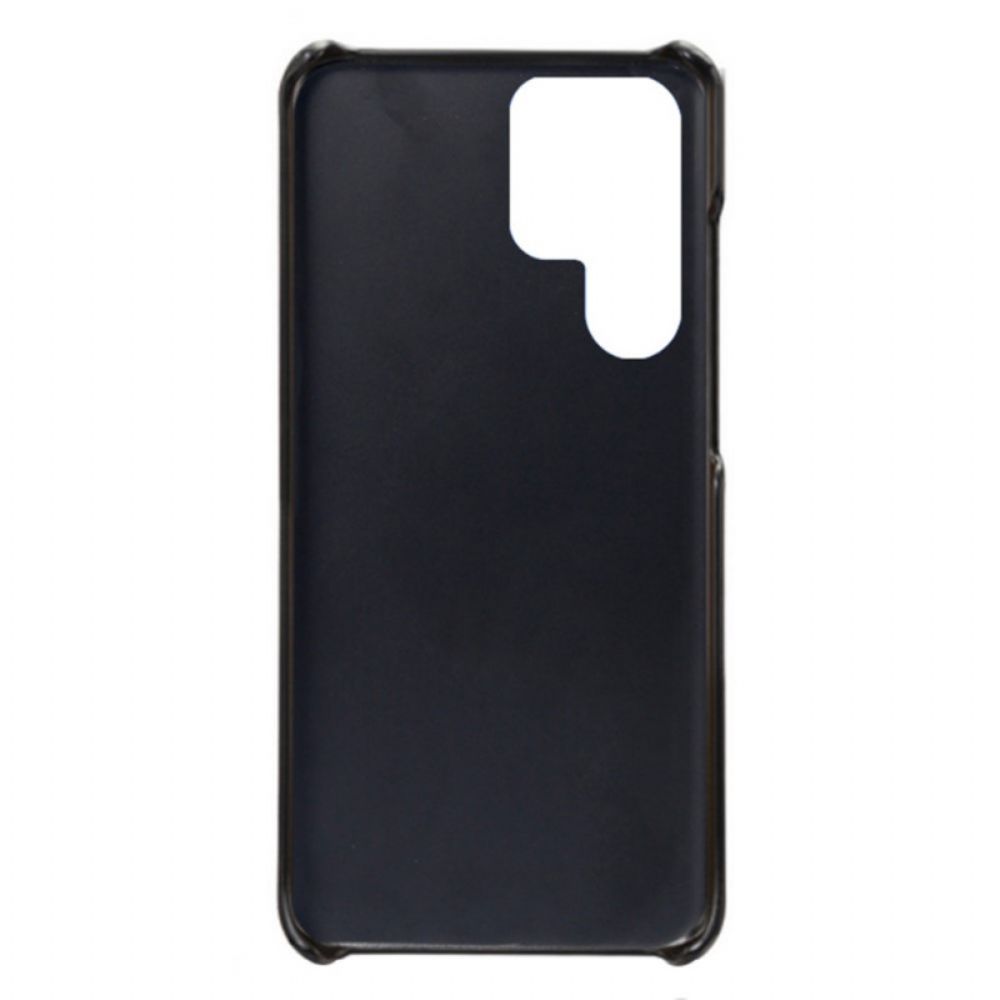 Telefoonhoesje voor Samsung Galaxy S22 Ultra 5G Ksq Leereffect