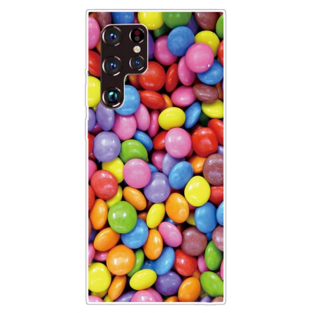 Telefoonhoesje voor Samsung Galaxy S22 Ultra 5G Snoep