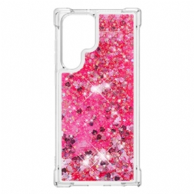 Telefoonhoesje voor Samsung Galaxy S22 Ultra 5G Verlangen Glitter