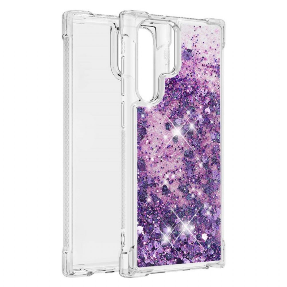 Telefoonhoesje voor Samsung Galaxy S22 Ultra 5G Verlangen Glitter