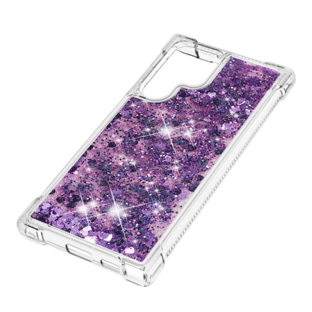 Telefoonhoesje voor Samsung Galaxy S22 Ultra 5G Verlangen Glitter