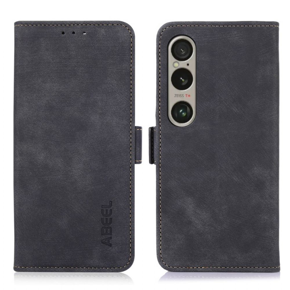 Folio-hoesje Sony Xperia 1 Vi Retro Abeel