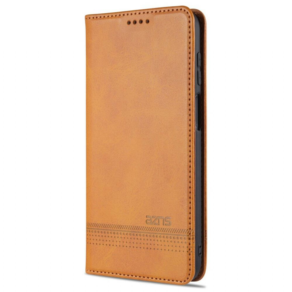 Bescherming Hoesje voor Samsung Galaxy M51 Folio-hoesje Azns Lederen Stijl