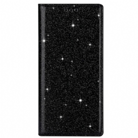 Bescherming Hoesje voor Samsung Galaxy M51 Folio-hoesje Paillettenstijl