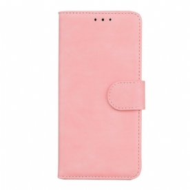 Folio-hoesje voor Samsung Galaxy M51 Zwart Leereffect