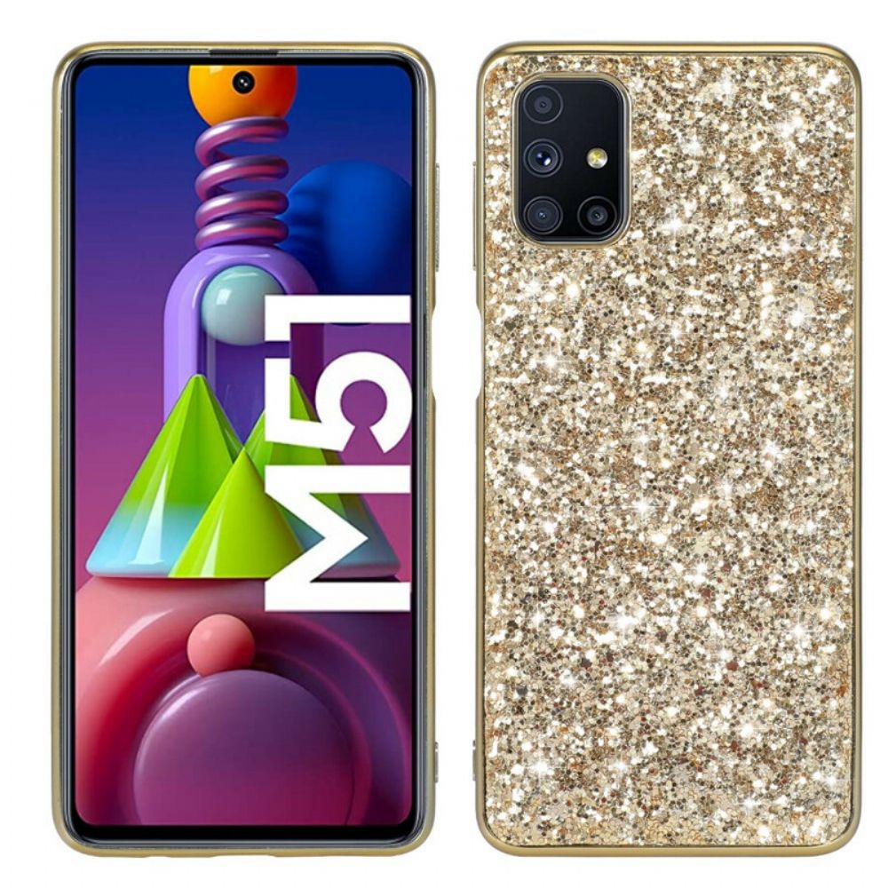 Hoesje voor Samsung Galaxy M51 Ik Ben Glitter