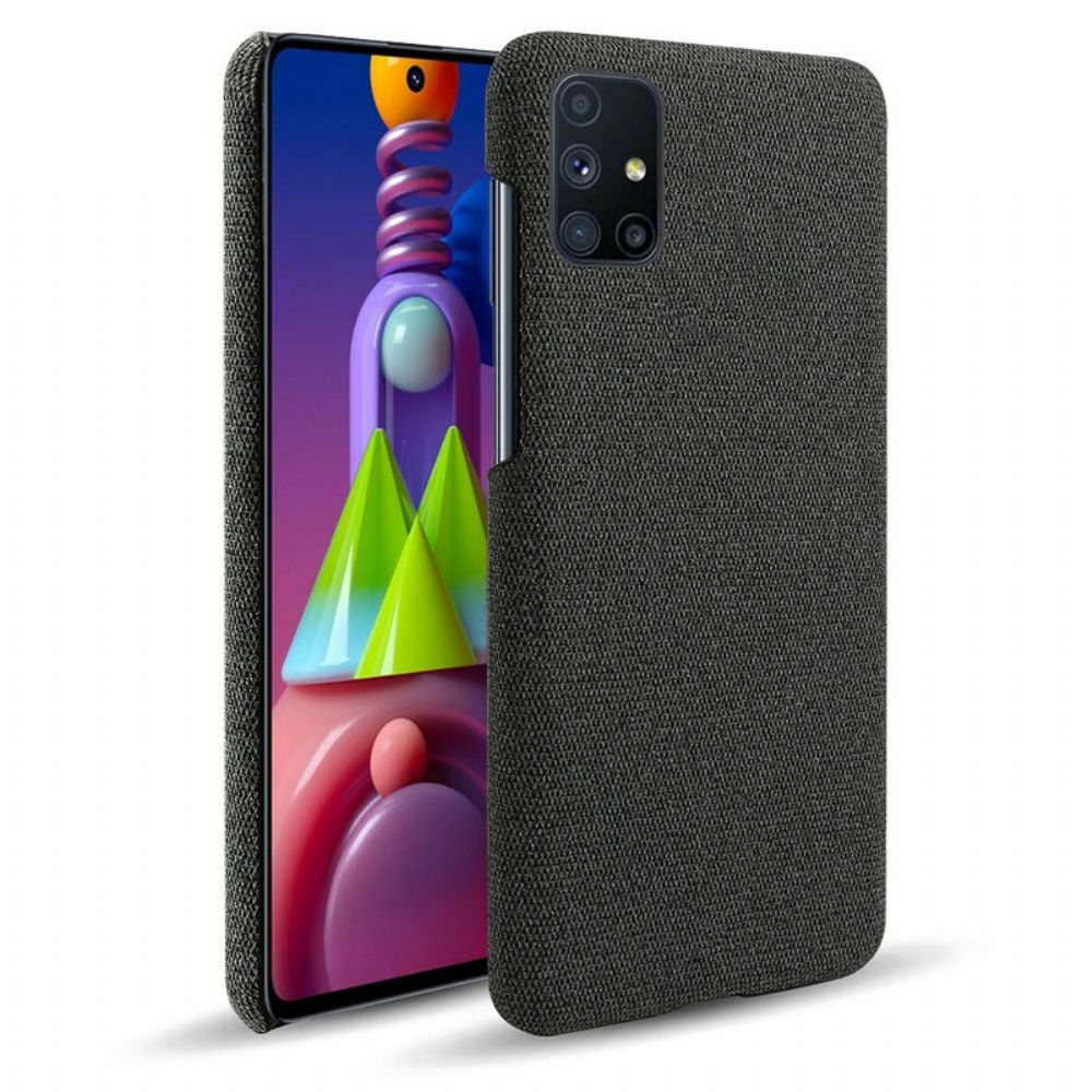 Telefoonhoesje voor Samsung Galaxy M51 Doek Textuur