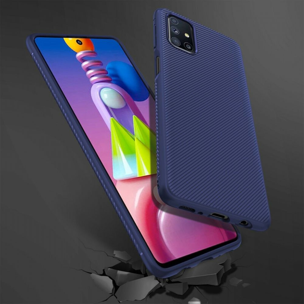 Telefoonhoesje voor Samsung Galaxy M51 Jazz Series Twill