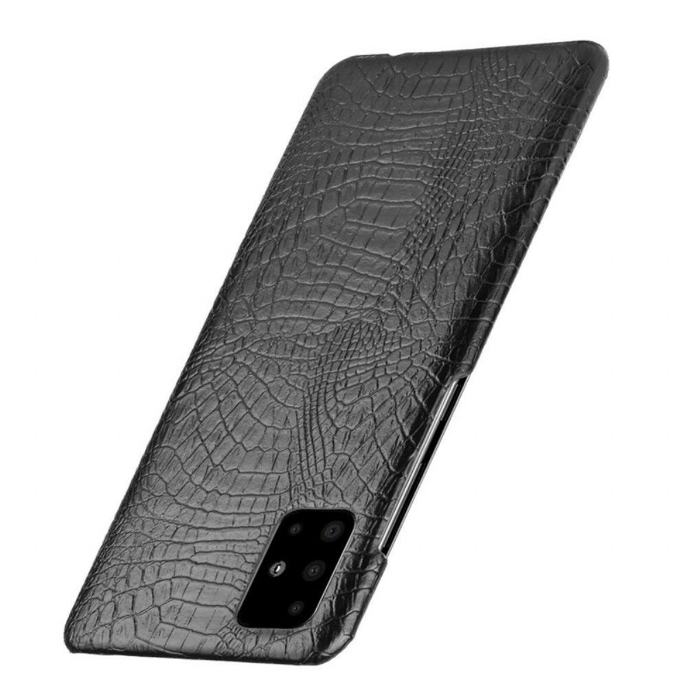 Telefoonhoesje voor Samsung Galaxy M51 Krokodillenleereffect