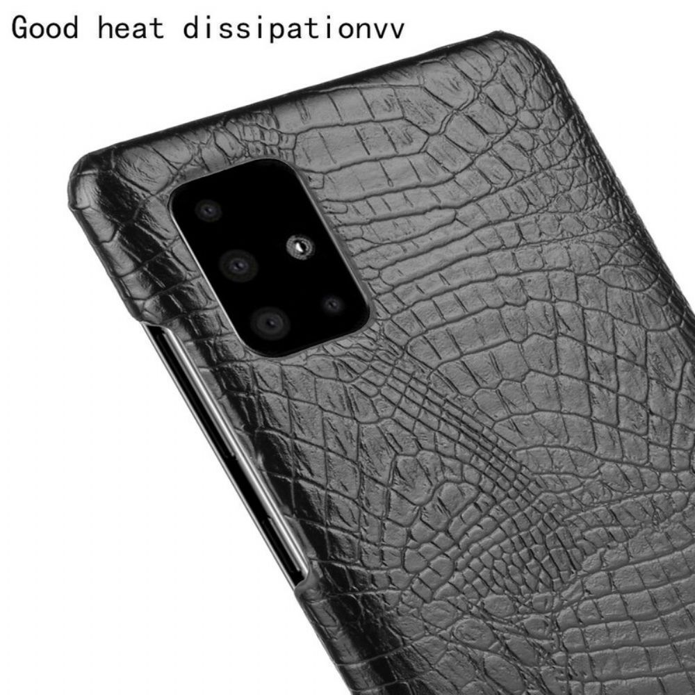 Telefoonhoesje voor Samsung Galaxy M51 Krokodillenleereffect