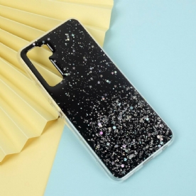 Hoesje voor Huawei P40 Lite 5G Glitterpoeder