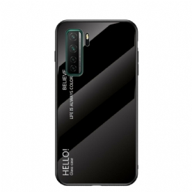 Hoesje voor Huawei P40 Lite 5G Hallo Gehard Glas