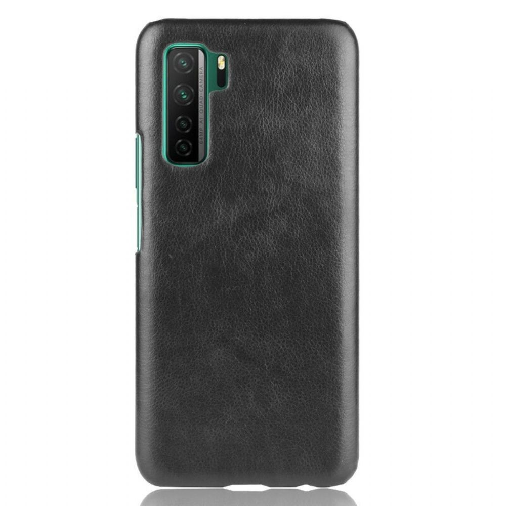 Hoesje voor Huawei P40 Lite 5G Prestaties Litchi-leereffect