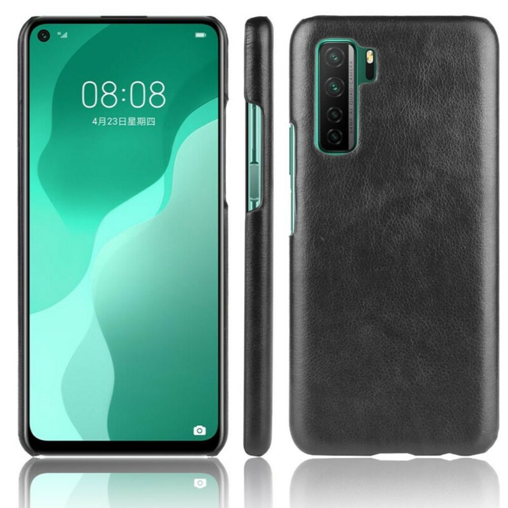 Hoesje voor Huawei P40 Lite 5G Prestaties Litchi-leereffect