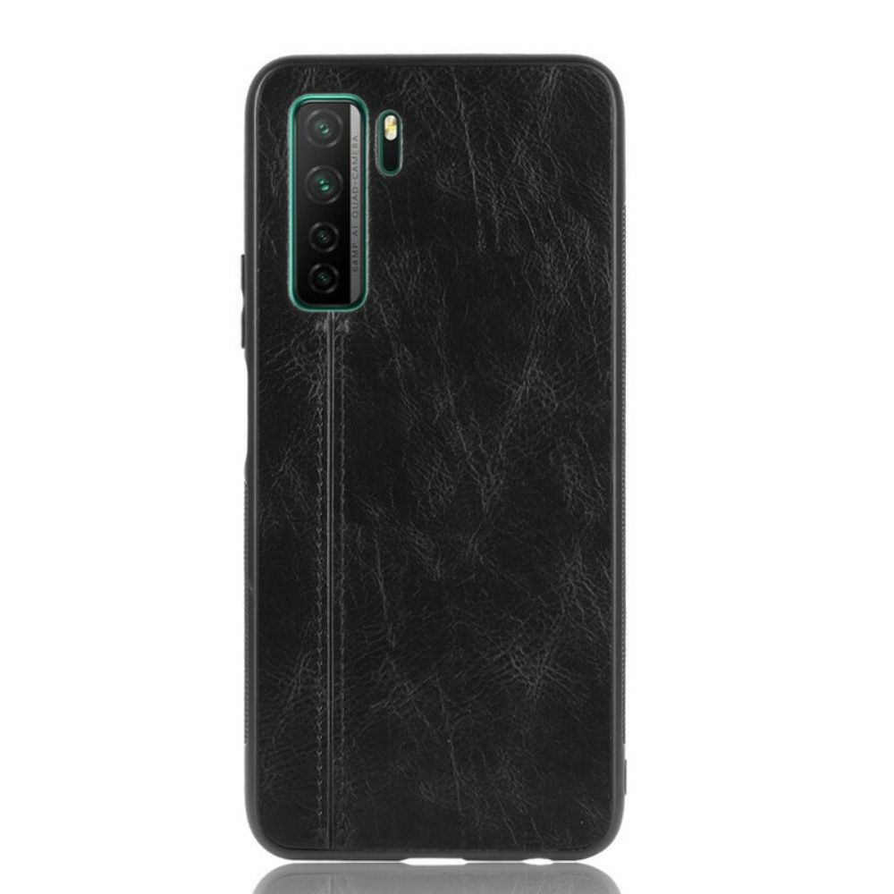 Hoesje voor Huawei P40 Lite 5G Stijl Lederen Stiksels