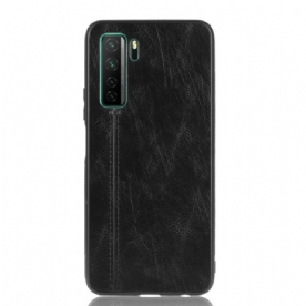 Hoesje voor Huawei P40 Lite 5G Stijl Lederen Stiksels