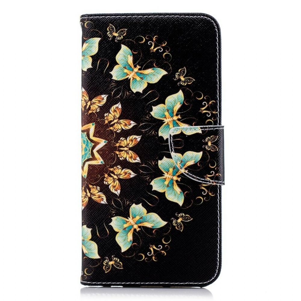 Folio-hoesje voor Huawei Y7 2018 / Honor 7C Vlindermandala