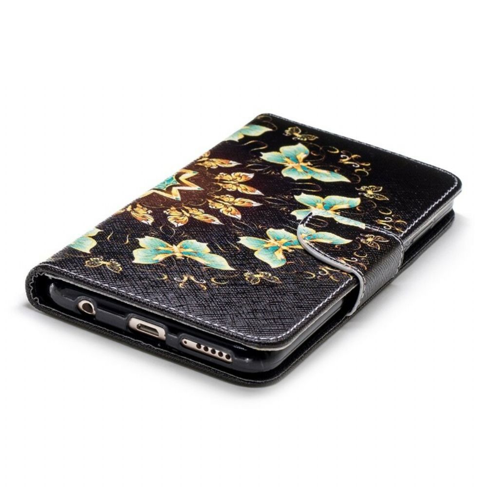 Folio-hoesje voor Huawei Y7 2018 / Honor 7C Vlindermandala