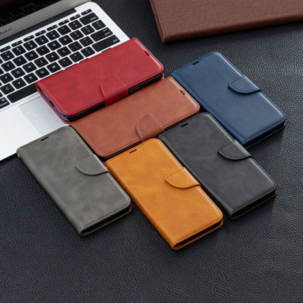 Folio-hoesje voor Huawei P50 Flip Case Gladde Schuine Klep