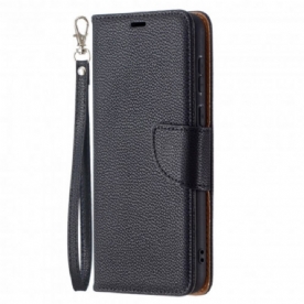 Folio-hoesje voor Huawei P50 Flip Case Litchi Flap Schuin