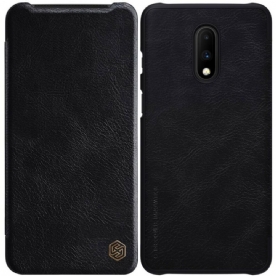 Bescherming Hoesje voor OnePlus 7 Folio-hoesje Nillkin Qin-serie