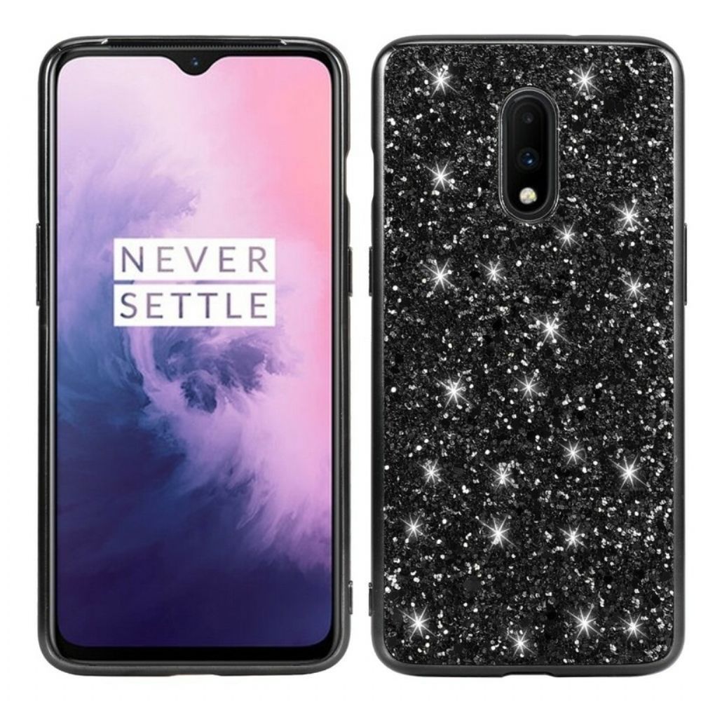 Hoesje voor OnePlus 7 Premium Glitter