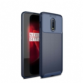 Telefoonhoesje voor OnePlus 7 Flexibele Koolstofvezeltextuur