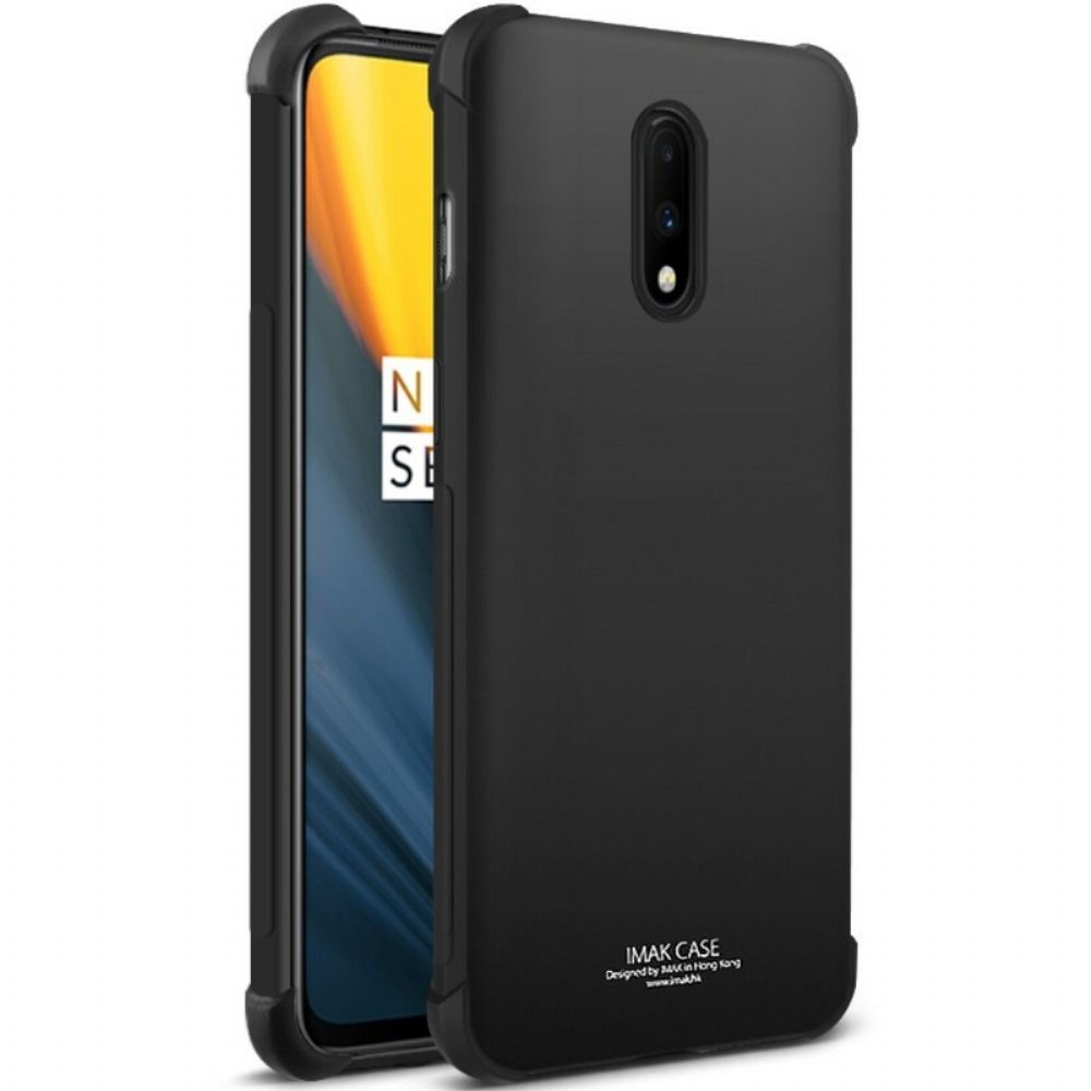 Telefoonhoesje voor OnePlus 7 Flexibele Siliconen Met Film Voor Imak-scherm